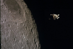 15 Aprile 1970: il modulo Odyssey (Apollo XIII) passa dietro la Luna