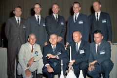 11 Settembre 1962: Nove piloti selezionati per il 2° Gruppo di Astronauti della NASA.