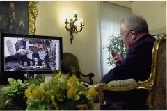 25 Aprile 2001: Collegamento con il Presidente Carlo Azelio Ciampi dalla ISS