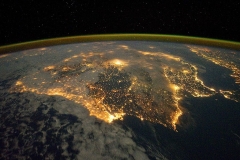 Iberian-Peninsula-at-night-NASA-Earth-Observatory
