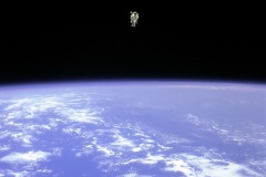STS-41B - Bruce McCandless EVA