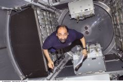 STS-100 Primo ingresso modulo Raffaello