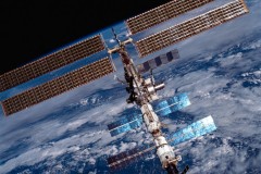 ISS vista dall'Endeavour (2001)